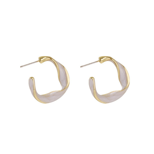 NordicDrop C-twist Earrings
