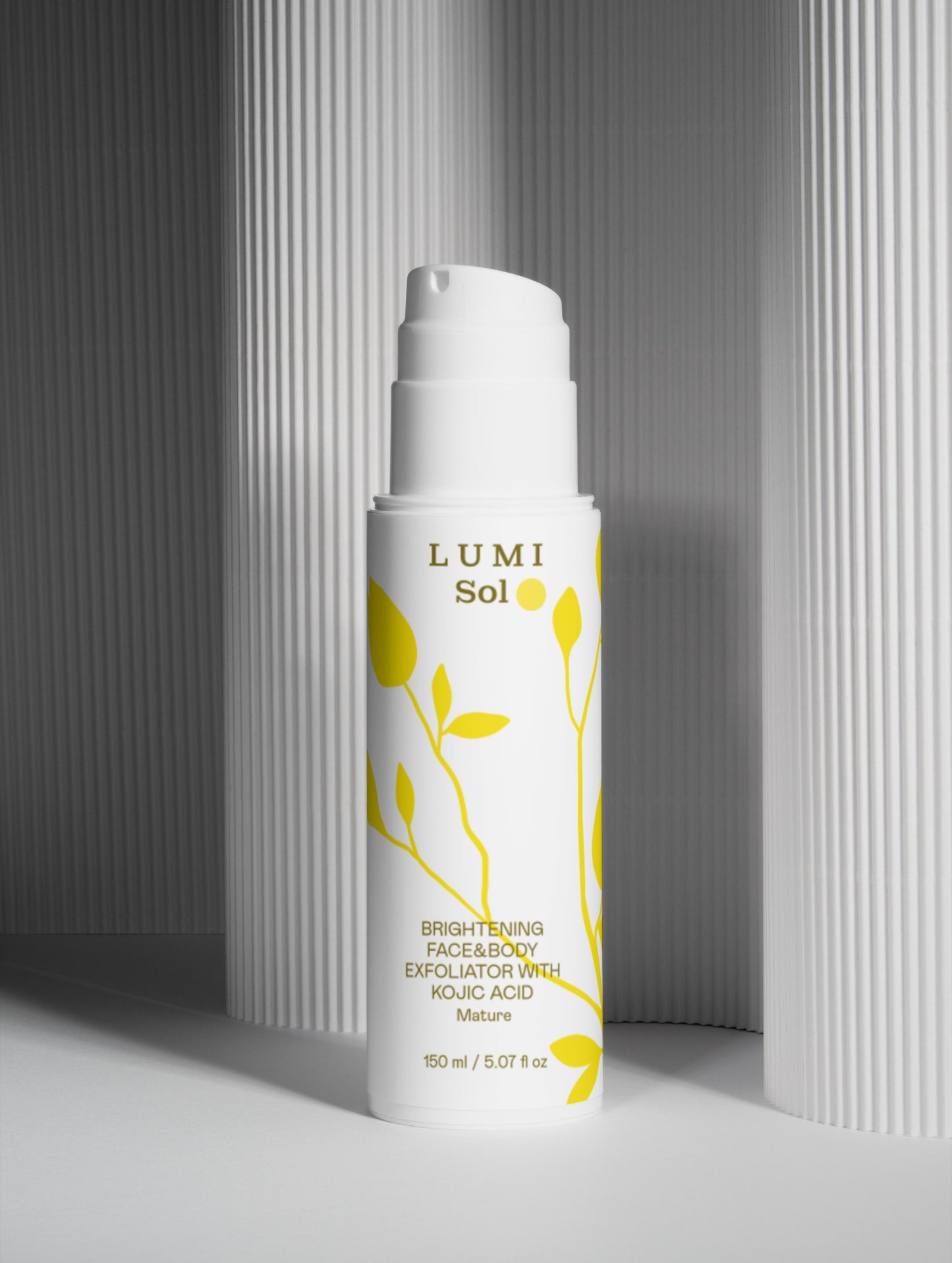 Lumi Sol Brightening Face&Body Exfoliator with Kojic Acid