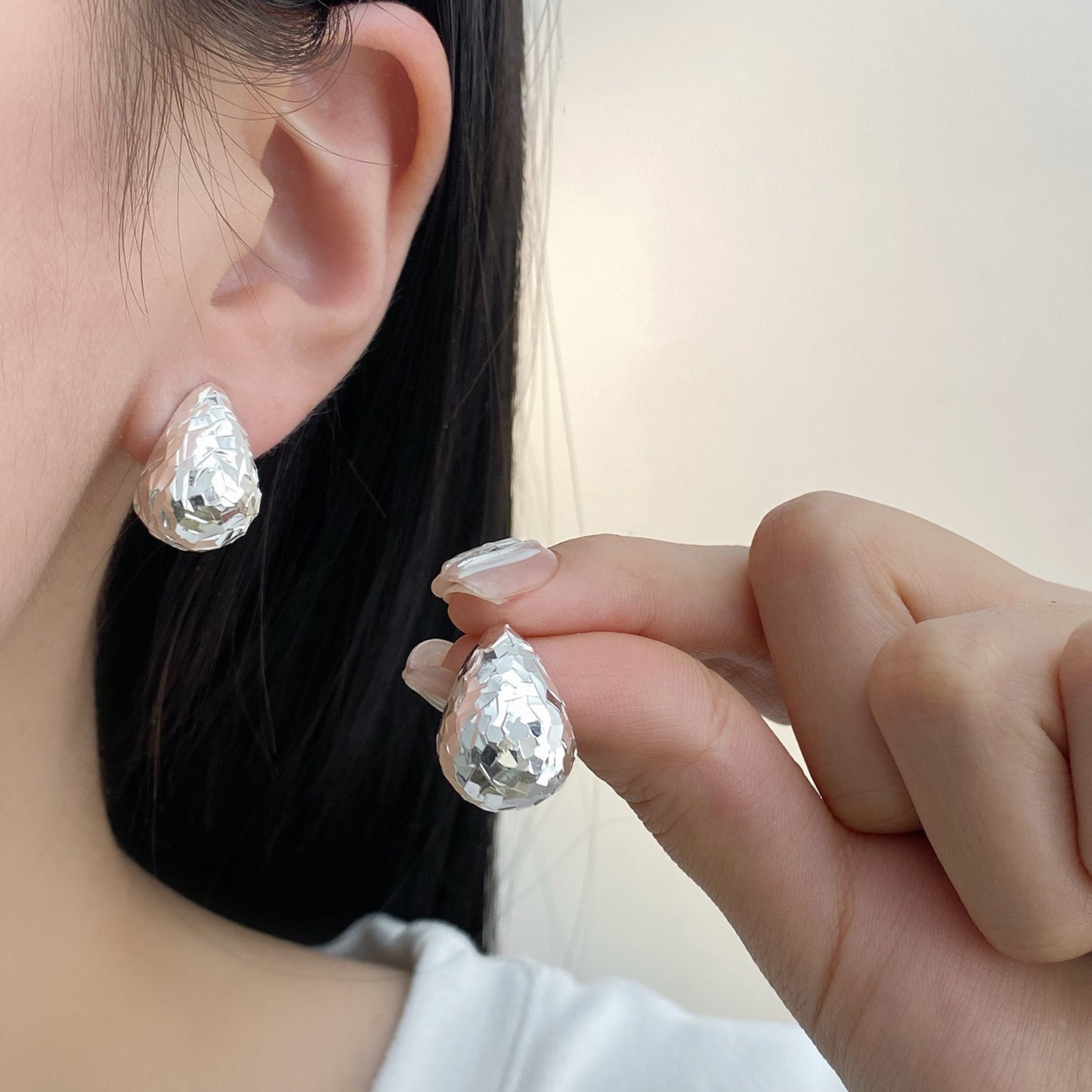 NordicDrop Facet Drop Ear Clip