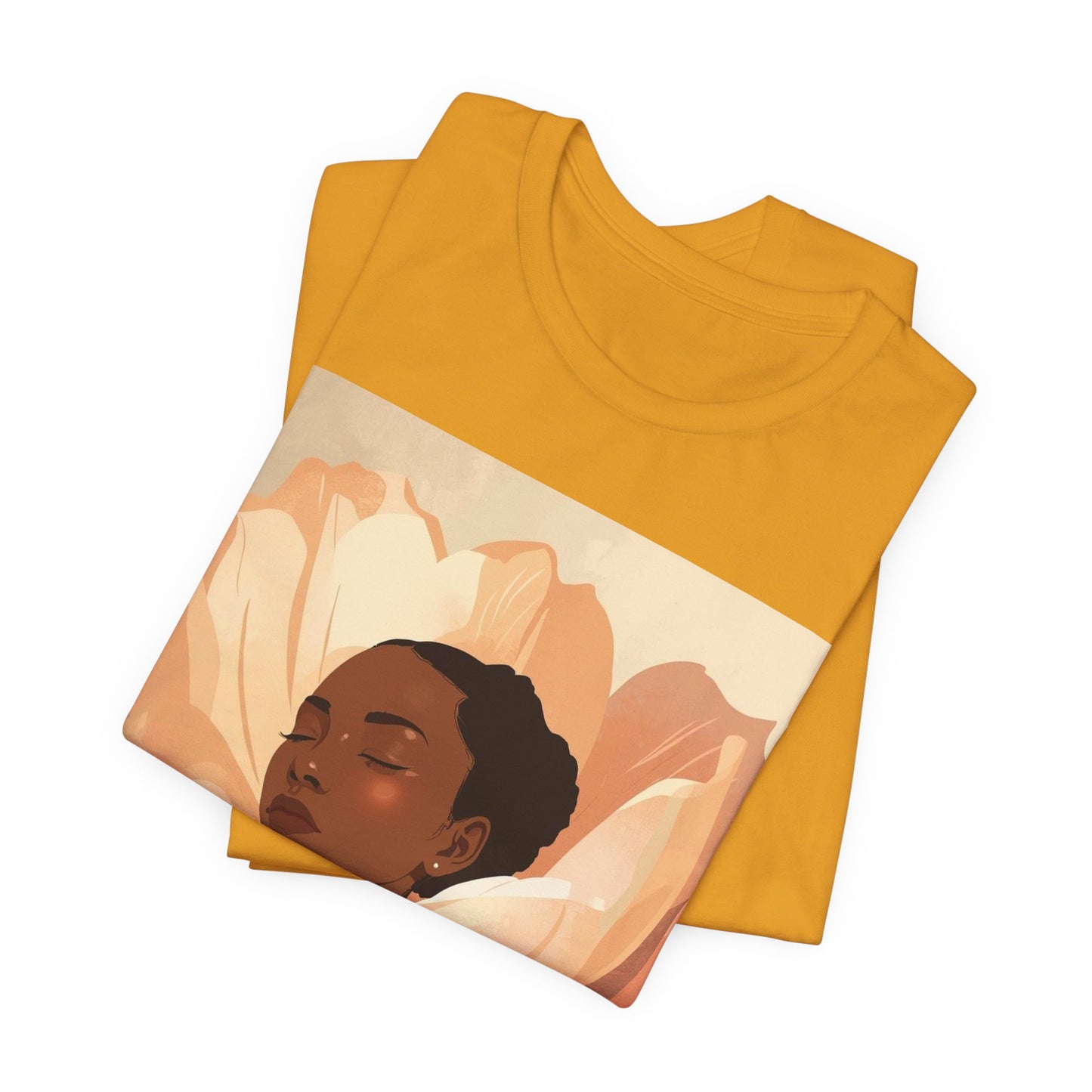 Floral Embrace Tee — Woman in Bloom Graphic T-Shirt