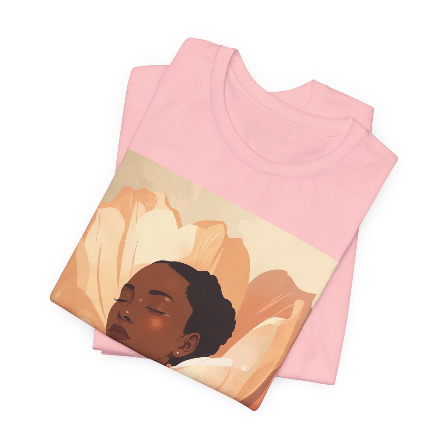 Floral Embrace Tee — Woman in Bloom Graphic T-Shirt