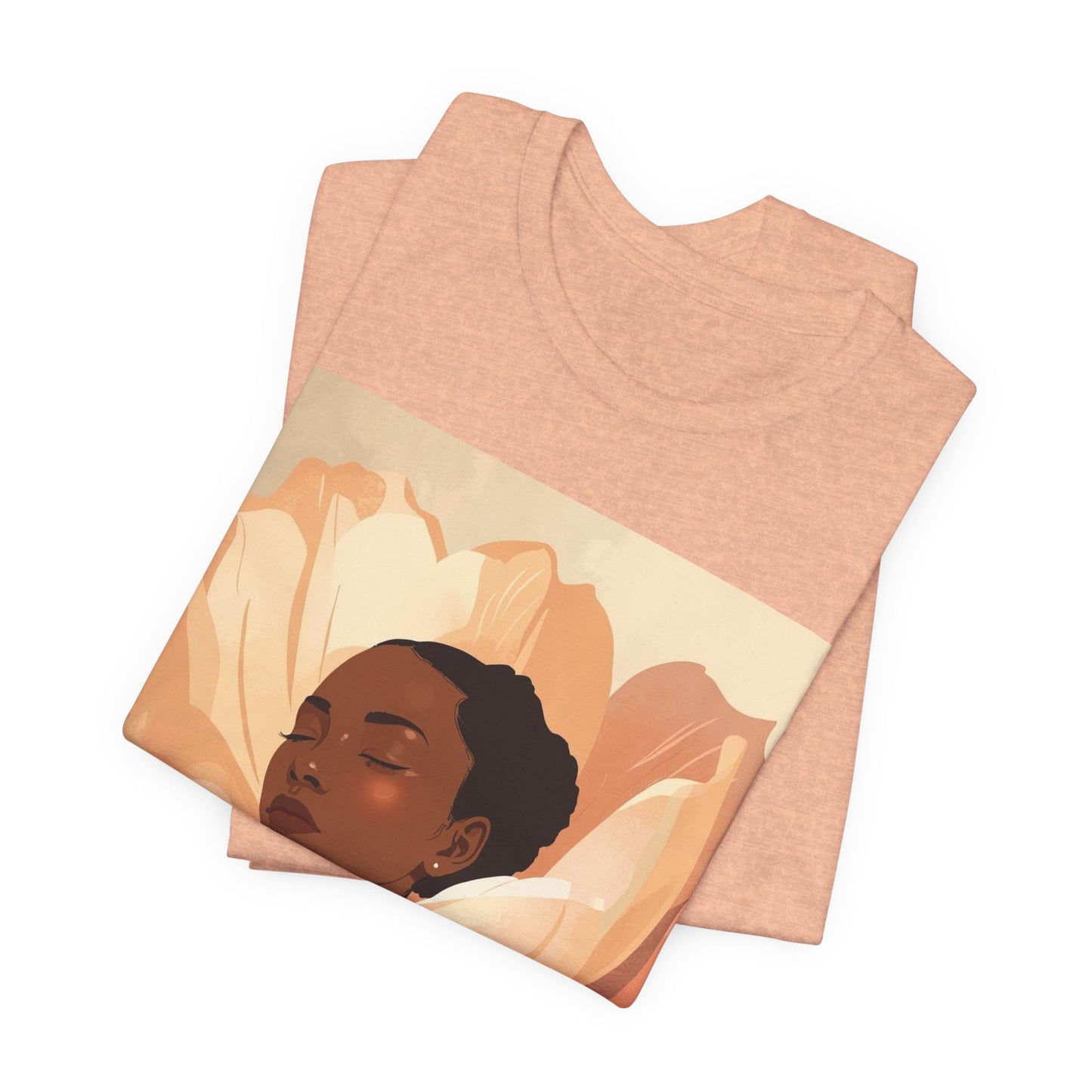 Floral Embrace Tee — Woman in Bloom Graphic T-Shirt