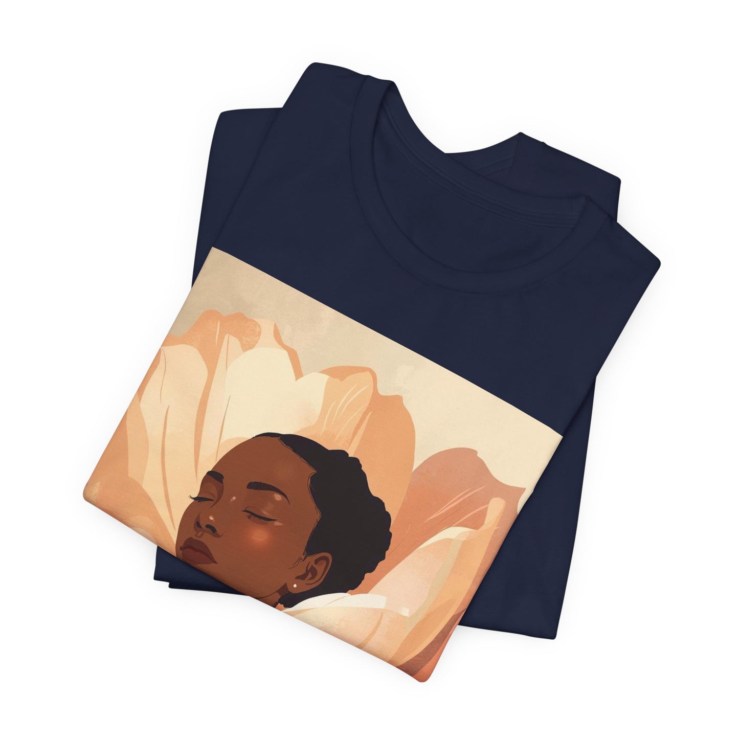 Floral Embrace Tee — Woman in Bloom Graphic T-Shirt