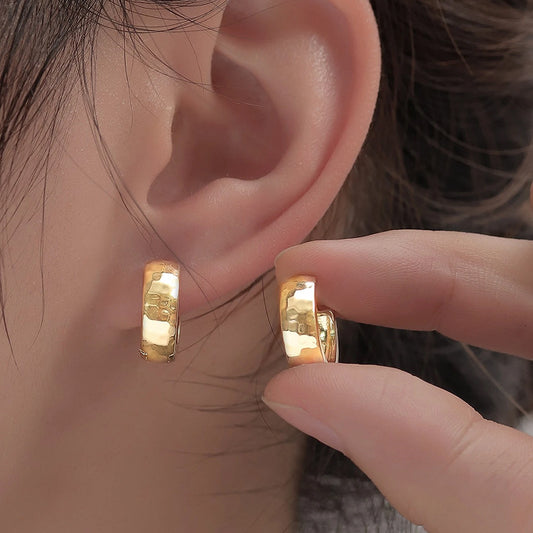 Nordicdrop loop Minute Earrings