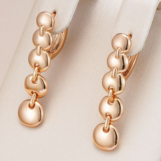 Nordic Drop Retro Circle Earrings