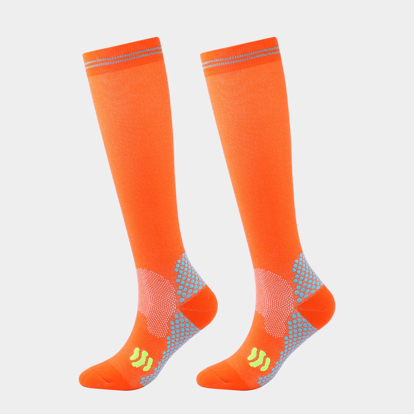 NordicDrop “PowerPulse” Compression Socks | Colourful Graduated Support for Sports & Recovery