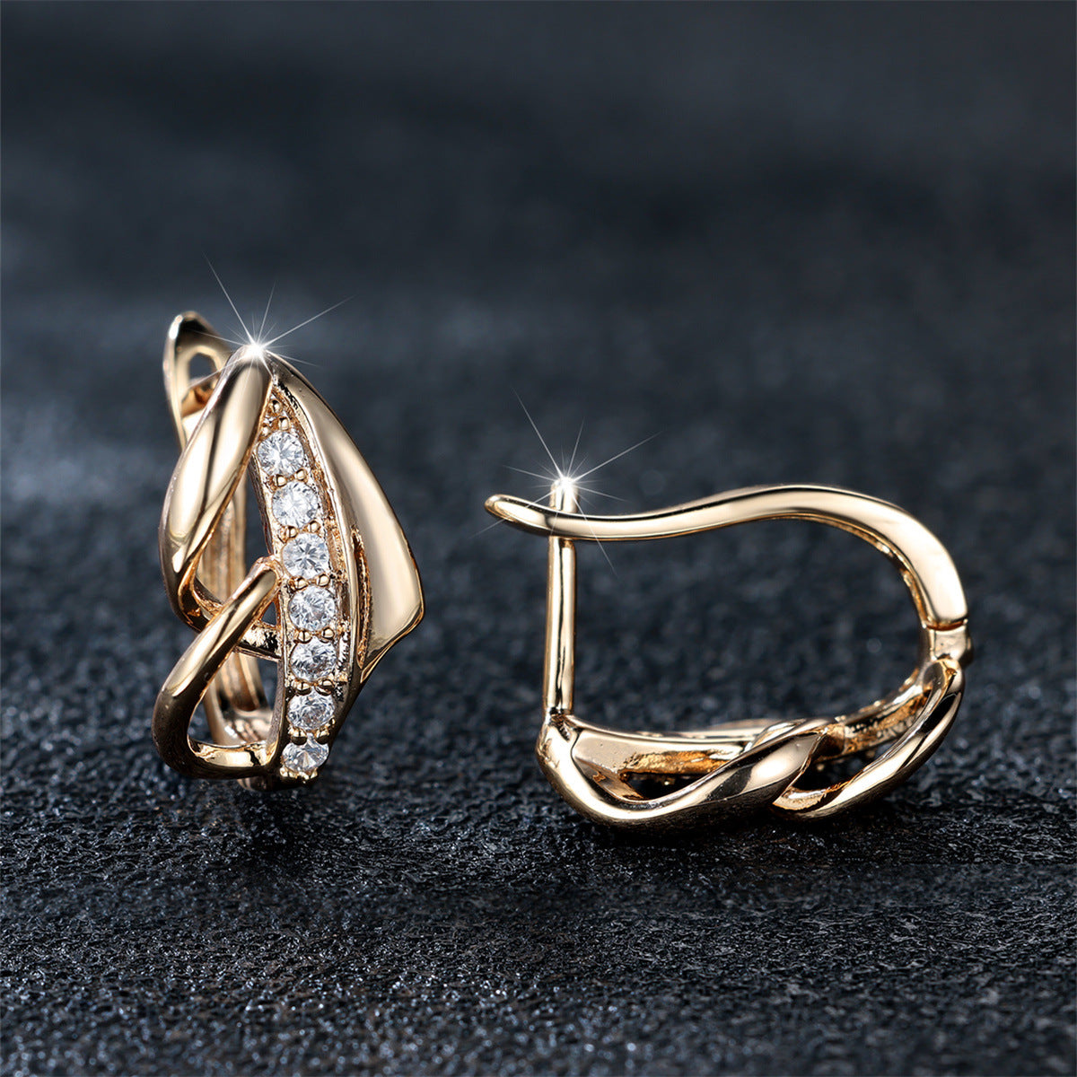 NordicDrop Champagne Elegant Ear Clip