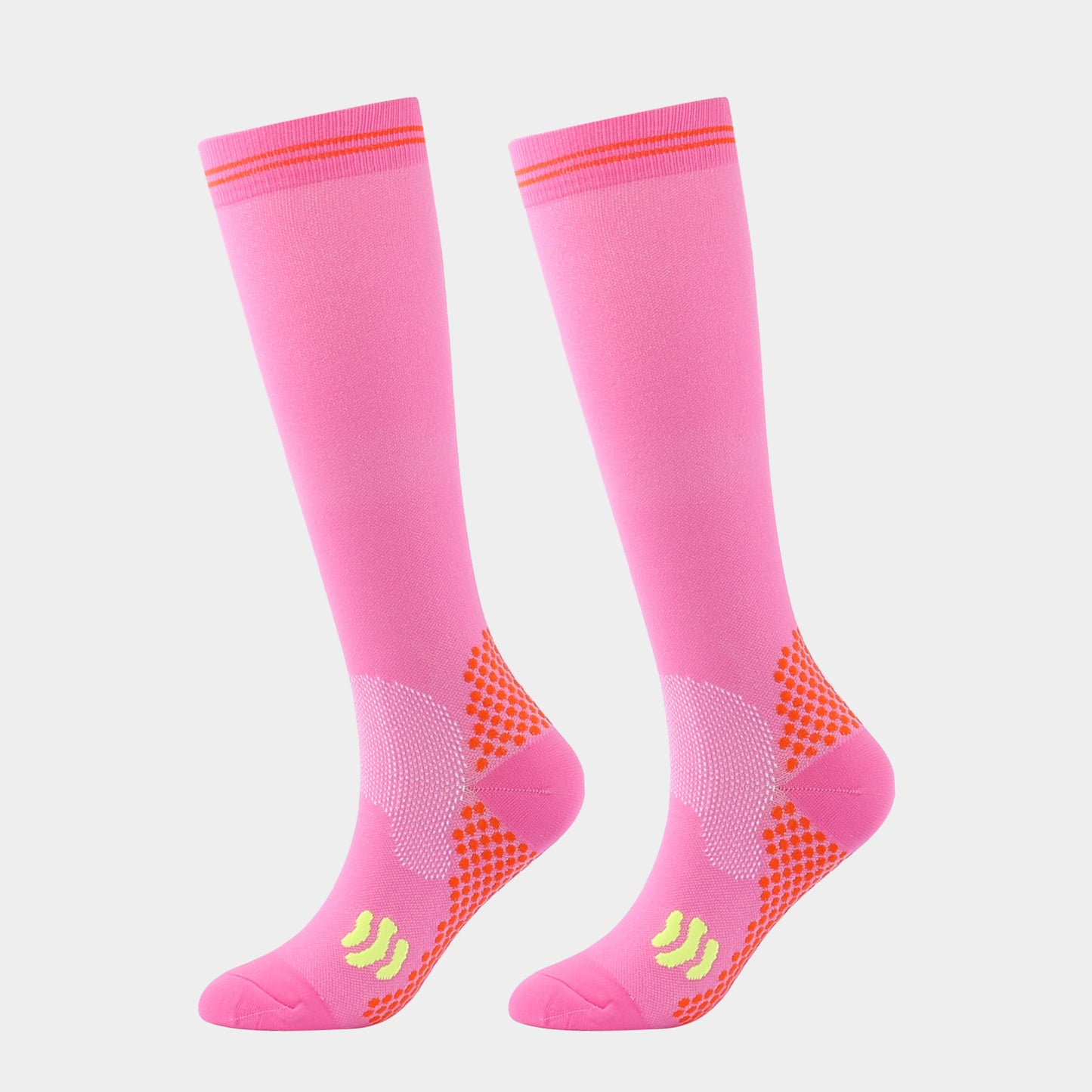 NordicDrop “PowerPulse” Compression Socks | Colourful Graduated Support for Sports & Recovery