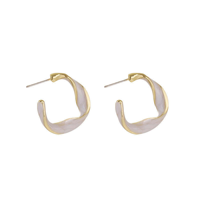 NordicDrop C-twist Earrings