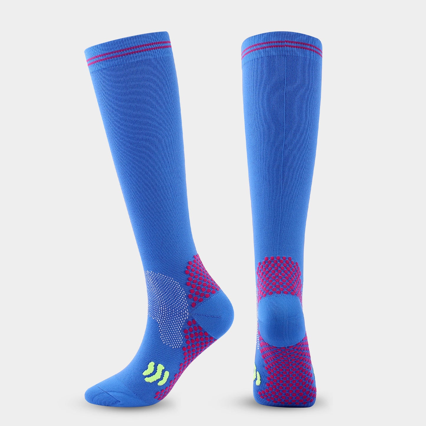 NordicDrop “PowerPulse” Compression Socks | Colourful Graduated Support for Sports & Recovery