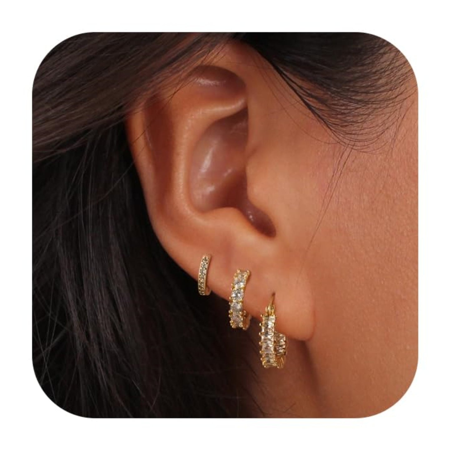 Nordic Drop SunRing Earring