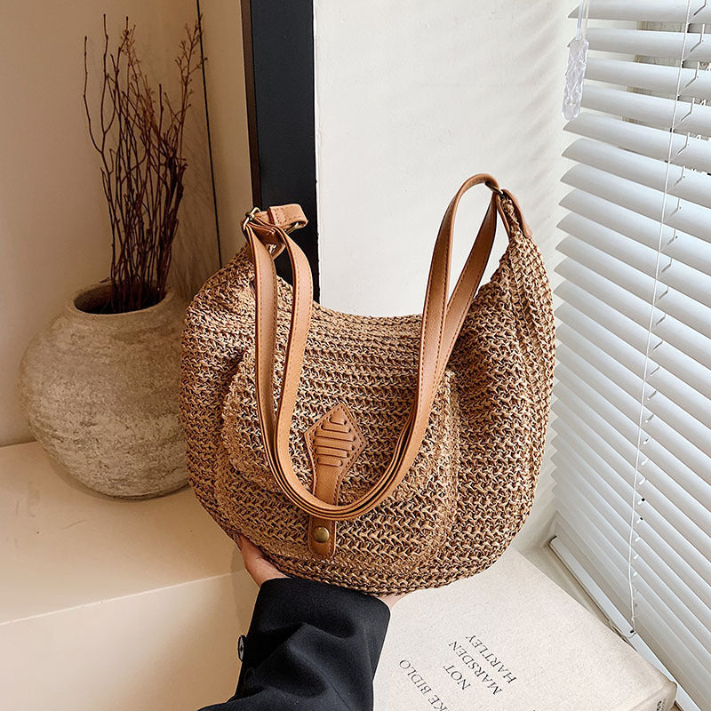 NordicDrop Boho Woven Shoulder Bag
